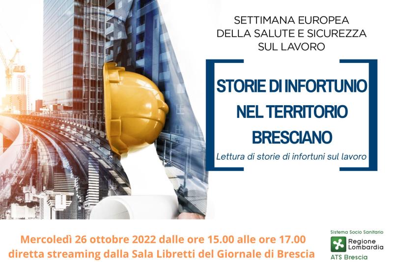 Storie di infortunio nel territorio bresciano