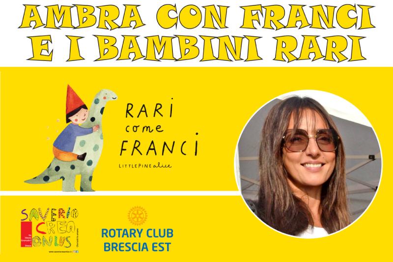 Ambra con Franci e i bambini rari