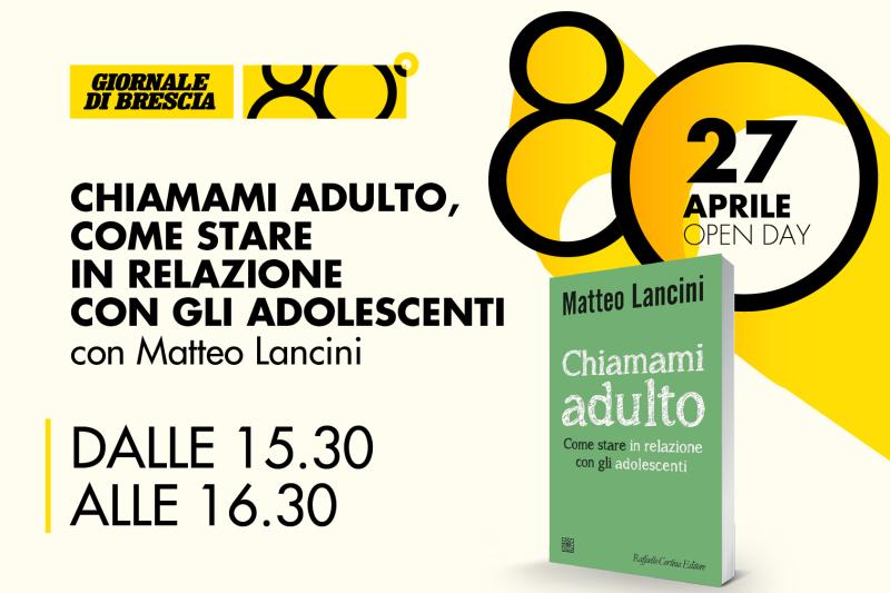 Chiamami adulto, come stare in relazione con gli adolescenti