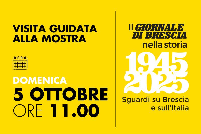 Visita guidata alla mostra | 5 ottobre 2025 alle ore 11.00