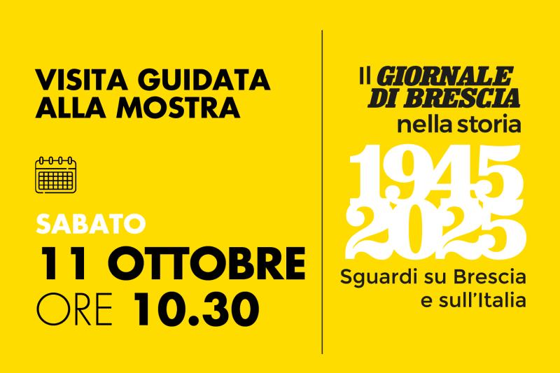 Visita guidata alla mostra | 11 ottobre alle ore 10.30