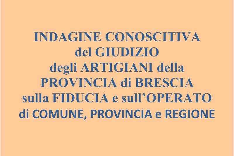 Il report sulla fiducia e sull'operato degli enti pubblici